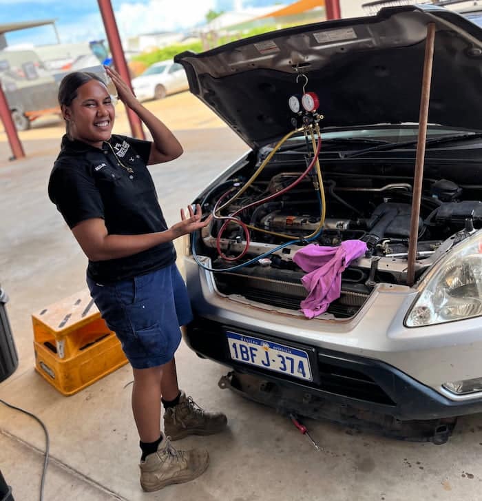 Auto electrician apprenticeship sparks joy