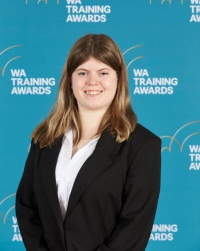 2025 WA School-based apprentice winner Cadie Doyle